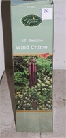 42" BAMBOO WIND CHIME IN BOX