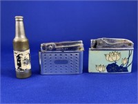 3 VIntage Lighters