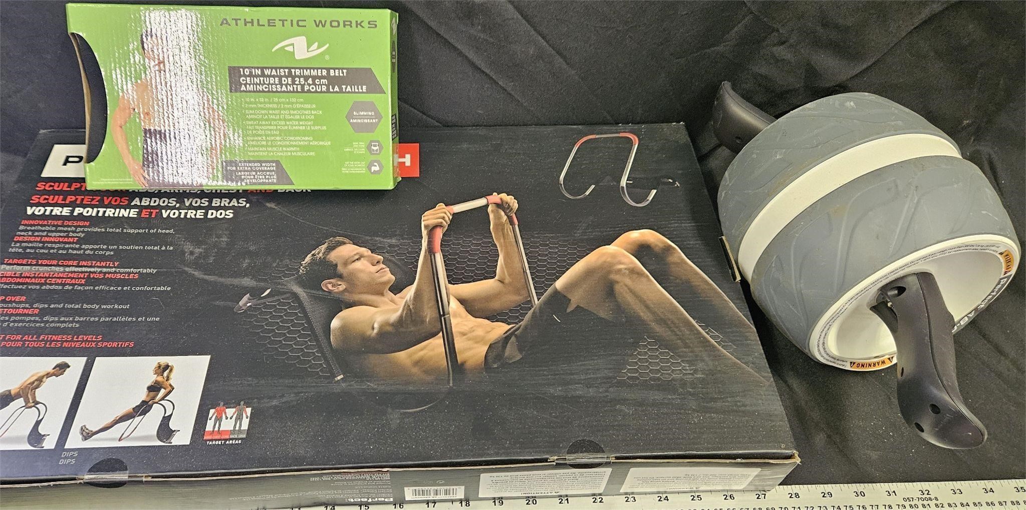 lot of exercises items 2 new in box and one used