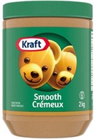 Kraft Smooth Peanut Butter, 2 kg