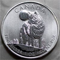 Canada $5 Wildlife 1oz Silver Bullion Series 2011