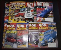 Lot of Car Magazines: Hot Rod, Custom, Street