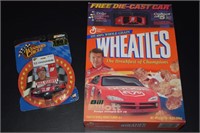 Wheaties Cereal Box + Diecast Bill Elliott NASCAR