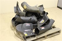 PALLET OF MOWER DISCHARGE CHUTES