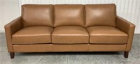 West Park Leather Sofa