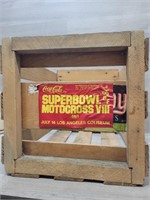Coca-Cola Superbowl of Motocross VIII Wood Crate
