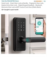 Smart Lock, Smart Door Lock w/Handle