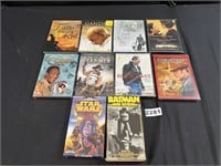 Sealed DVDs, Batman VHS, Star Wars Audio Book