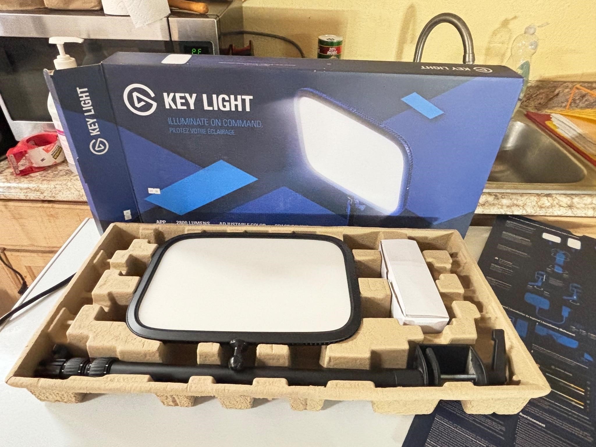Elgato Key Light, App Enabled, 2800 Lumens
