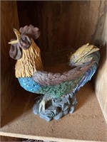 Outdoor rooster decor