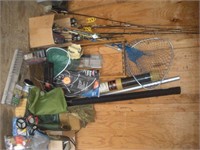 Fishing Rods & Tackle - large lot