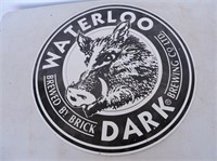 Waterloo Brewing Co Tin Sign 16"D