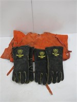 Welding Apron and Gloves