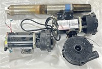 (M) Lot: Submersible Pumps & Blower Motor