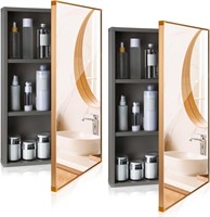 Suzile Medicine Cabinets with Mirror Bathroom