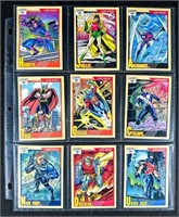 (9) 1991 IMPEL MARVEL SUPER HERO CARDS