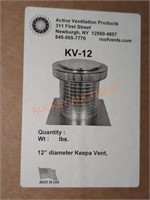 12" DIA Keepa Roof Vent