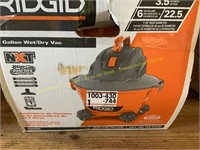 RIDGID 6g. Wet/Dry Shop Vac ?COMPLETE?