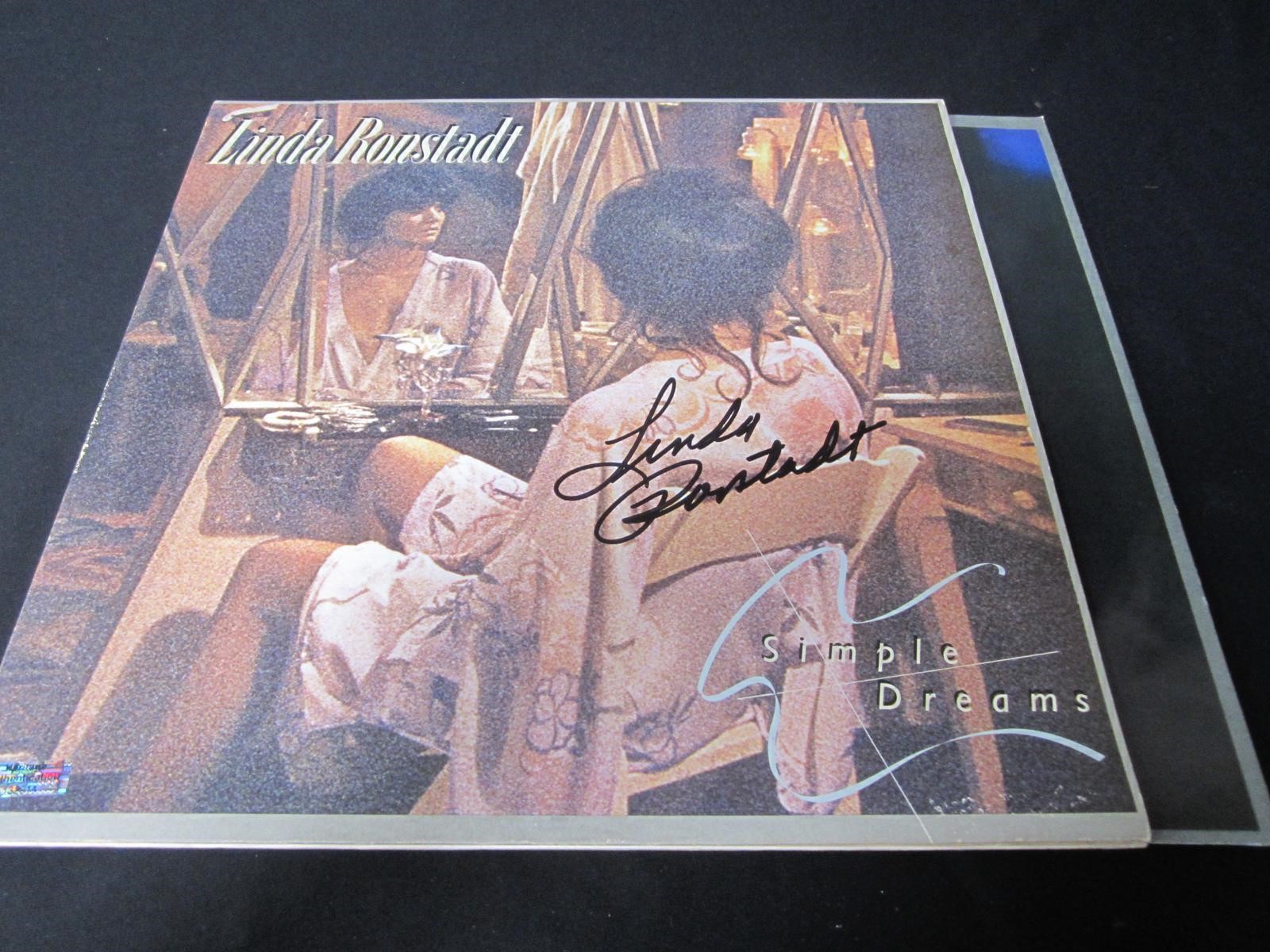 Linda Ronstadt Signed Album Heritage COA