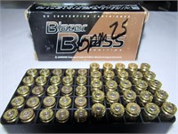 25 full & 25 empty .40 S&W cartridges