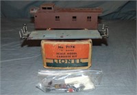 Boxed Lionel 717 Full Scale Caboose Kit