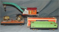 3 Clean Lionel 800 Freights, 1 Boxed