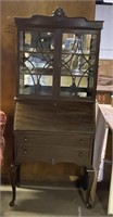 (F) Vintage Secretary Desk Cabinet 29 1/2” x 16”