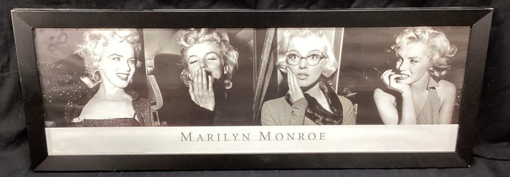 MARILYN MONROE FOUR FACES FRAMED PRINT