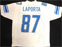 Detroit Lions Sam LaPorta Signed Jersey Beckett