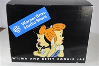 Vintage Warner Bros Betty & Wilma Cookie Jar in Bo