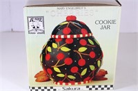 Vintage Mary Engelbrett's Cherries Cookie Jar in B