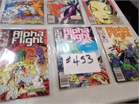 12) assorted vintage comic books