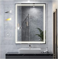 36" x 28" Keonjinn LED Mirror