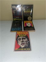 Lot of 5 SciFi Paperback Books Horror Monsters