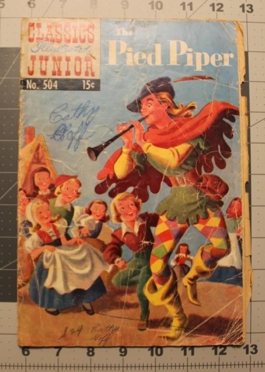 Classics Illustrated Jr #504 Jan 1954