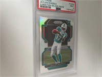 2021 Prizm Silver Variation Jaylen Waddle PSA 9