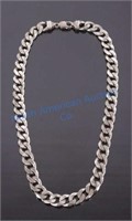 Sterling Silver Cuban Link Chain Necklace