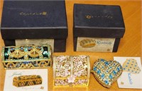 F - LOT OF COLLECTIBLE TRINKET BOXES (B11)