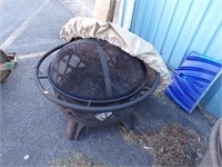 Fire Pit with Cover