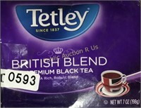 TETLEY BLACK TEA