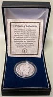 J - 1907 SILVER COIN W/ COA (J18)