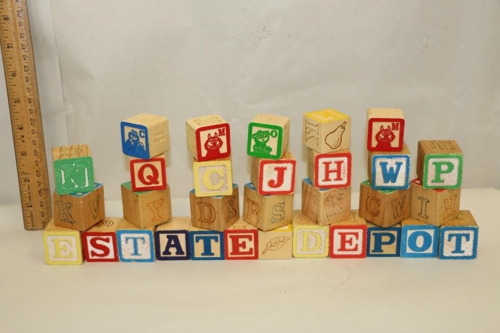 Wood Toy Blocks