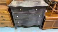 4 Drawer Claw Foot Chest