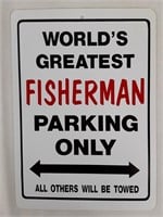 Fisherman Novelty Sign