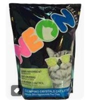 Neon Clumping Silica Gel Crystal Cat Litter,