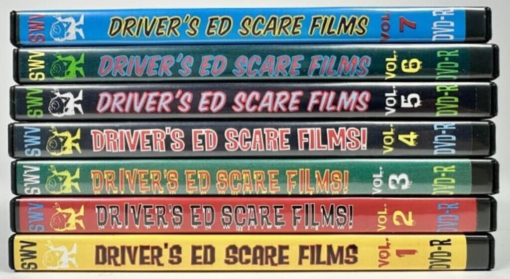 DRIVER'S EDUCTION SCARE FILMS ON DVD