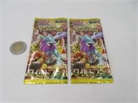 2 pack de cartes Pokémon Japonaise