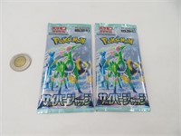 2 pack de cartes Pokémon Japonaise