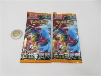 2 pack de cartes Pokémon Japonaise