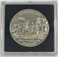 1989 Canada Proof Silver Dollar